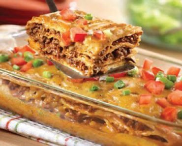 Easy & yummy ! 30 minute simple mexican lasagna recipe