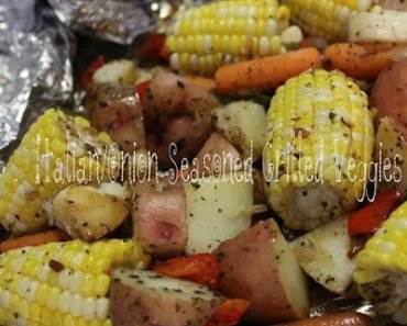 ITALIAN/ONION SEASONED GRILLED VEGGIES – Another Great outdoor recipe!