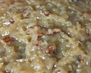 German Chocolate Icing – Love this icing