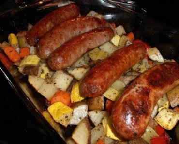 Baked Sausage and Veggies