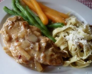 Crock Pot Pork Chops and Mushrooms