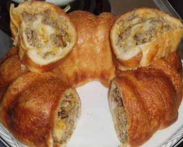 Sausage & Cheese Stuffed Bread