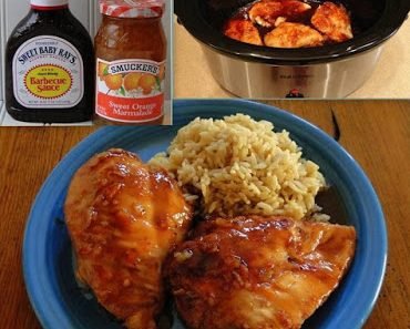 Easy Crock Pot Orange Chicken!