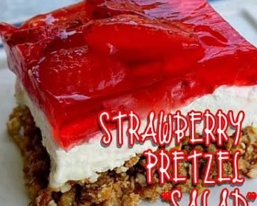 Strawberry Pretzel “Salad”