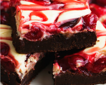 CHERRY CHEESECAKE BROWNIES