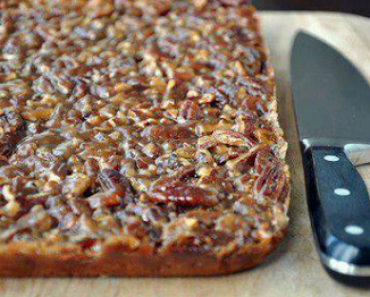 Pecan Cake Bars