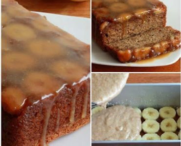 Caramel Banana Upside Down Bread