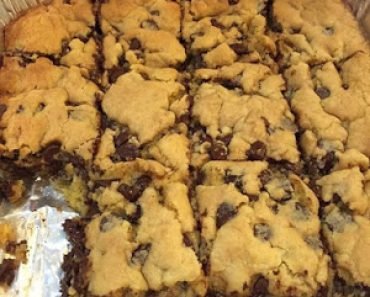 Lazy Chocolate Chip Cookie Bars