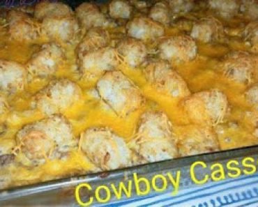 Cowboy Casserole with Tator Tots