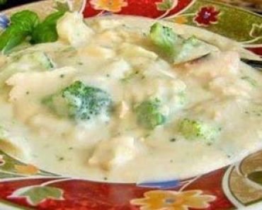 Chicken Broccoli Alfredo Soup