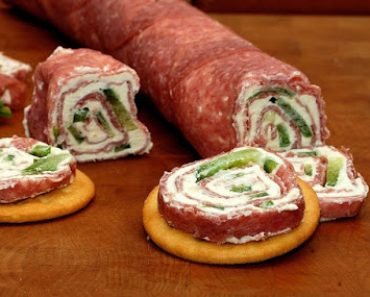 Salami and Cream Cheese Roll-ups