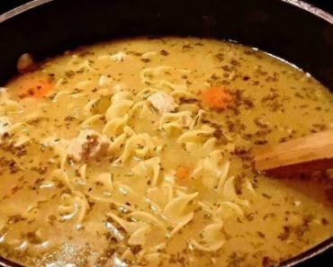 Homemade Chicken Noodle Soup