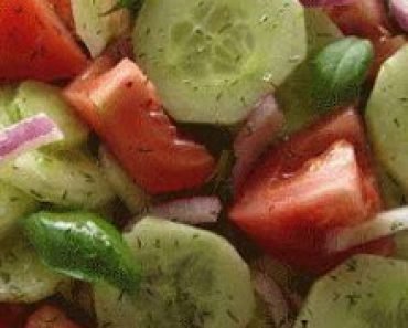 Cucumber Tomato Salad