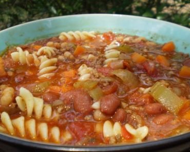 Olive Garden Pasta E Fagioli Soup in a Crock Pot (Copycat)