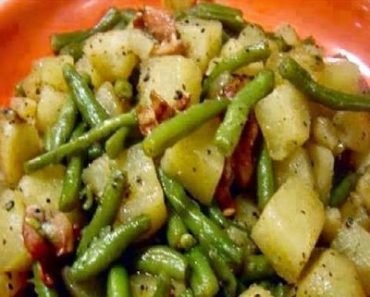 The Amazing Crockpot Ham, Green Beans and Potatoes