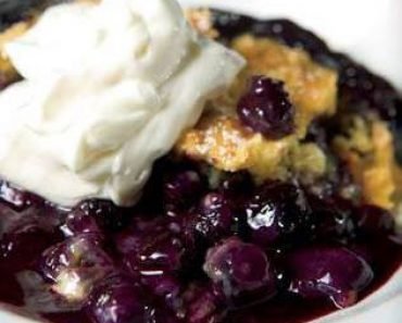 BLUEBERRY DUMP CAKE