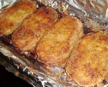 Parmesan Baked Pork Chops