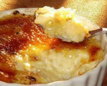 OLD FASHIONED RICE PUDDING