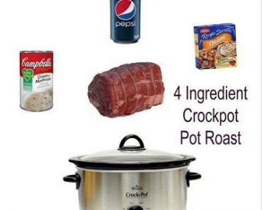 4 Ingredient Crockpot Pot Roast