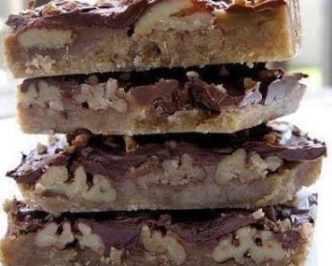 Turtle Cookie Bars