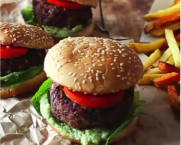 Vegan Black Bean Burgers